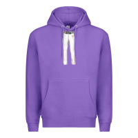 Purple softball uniform pant fa element Premium Hoodie - FaDigitalArtStudio