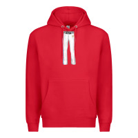 Red softball uniform pant fa element Premium Hoodie - FaDigitalArtStudio
