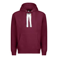 Burgundy softball uniform pant fa element Premium Hoodie - FaDigitalArtStudio