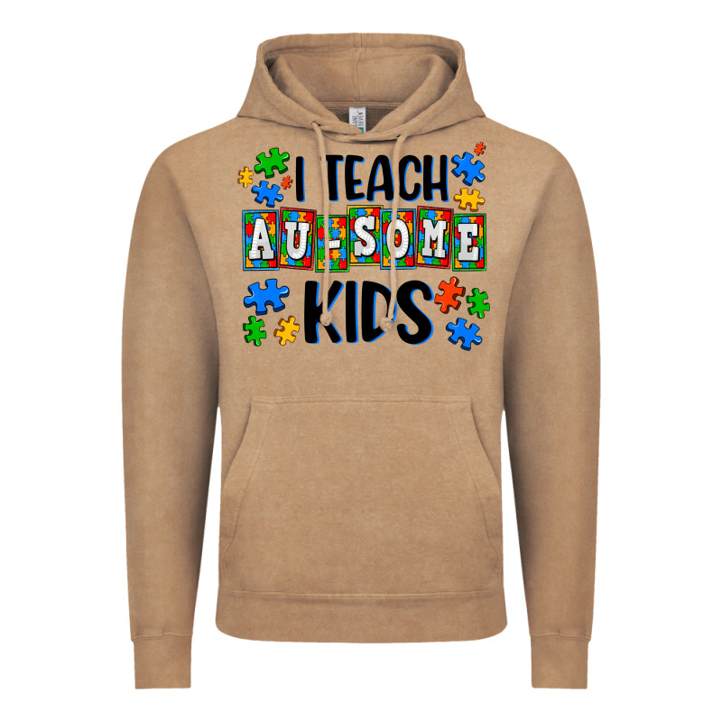 I Teach Ausome Kids Vintage Hoodie by AdoDesignShop | Teevron