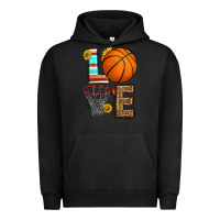Pigment Black western basketball love Urban Hoodie - HRA Design Shop