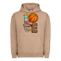 Pigment Burro western basketball love Urban Hoodie - HRA Design Shop