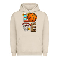 Pigment French Oak western basketball love Urban Hoodie - HRA Design Shop