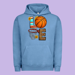 Western Basketball Love Urban Hoodie Designed By Hra Design Shop