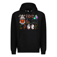 Black too cute to spook Premium Hoodie - CowhideDigitalArt