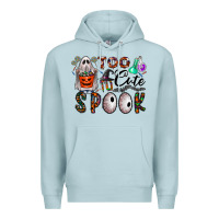 Blue Mist too cute to spook Premium Hoodie - CowhideDigitalArt