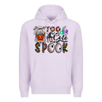 Lilac too cute to spook Premium Hoodie - CowhideDigitalArt