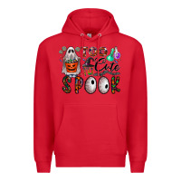 Red too cute to spook Premium Hoodie - CowhideDigitalArt