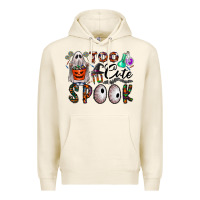 Tofu too cute to spook Premium Hoodie - CowhideDigitalArt