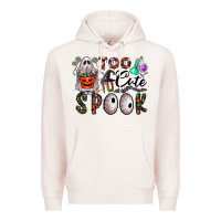 Pale Pink too cute to spook Premium Hoodie - CowhideDigitalArt