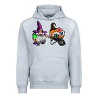 Heather Grey halloween Urban Hoodie - CowhideDigitalArt