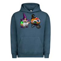 Pigment Midnight Navy halloween Urban Hoodie - CowhideDigitalArt