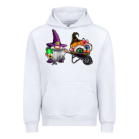 White halloween Urban Hoodie - CowhideDigitalArt