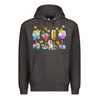 Smoke Easter wine glasses Easter Day Premium Hoodie - Neo Western