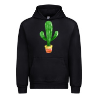 Black mexican cactus Urban Hoodie - FaDigitalArtStudio