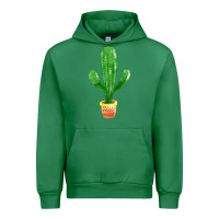 Emerald mexican cactus Urban Hoodie - FaDigitalArtStudio