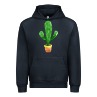 Navy mexican cactus Urban Hoodie - FaDigitalArtStudio