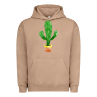 Pigment Burro mexican cactus Urban Hoodie - FaDigitalArtStudio