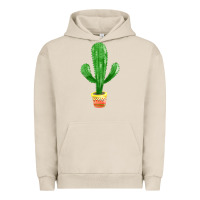 Pigment French Oak mexican cactus Urban Hoodie - FaDigitalArtStudio