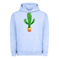 Pigment Grape Ice mexican cactus Urban Hoodie - FaDigitalArtStudio