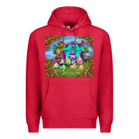Cardinal Farm animal easter tumbler Easter Day Premium Hoodie - Neo Western