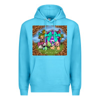 Ocean Blue Farm animal easter tumbler Easter Day Premium Hoodie - Neo Western