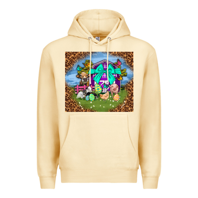 Farm Animal Easter Tumbler Easter Day Premium Hoodie by Neo Western | Teevron