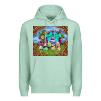 Seafoam Farm animal easter tumbler Easter Day Premium Hoodie - Neo Western