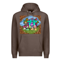 Coffee Farm animal easter tumbler Easter Day Premium Hoodie - Neo Western