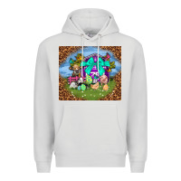 Dove Grey Farm animal easter tumbler Easter Day Premium Hoodie - Neo Western