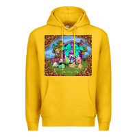 Lemon Farm animal easter tumbler Easter Day Premium Hoodie - Neo Western