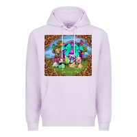 Lilac Farm animal easter tumbler Easter Day Premium Hoodie - Neo Western
