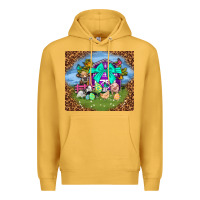 Mustard Farm animal easter tumbler Easter Day Premium Hoodie - Neo Western