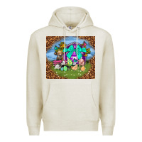 Oatmeal Heather Farm animal easter tumbler Easter Day Premium Hoodie - Neo Western