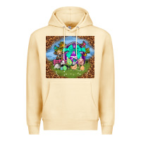 Pina Colada Farm animal easter tumbler Easter Day Premium Hoodie - Neo Western