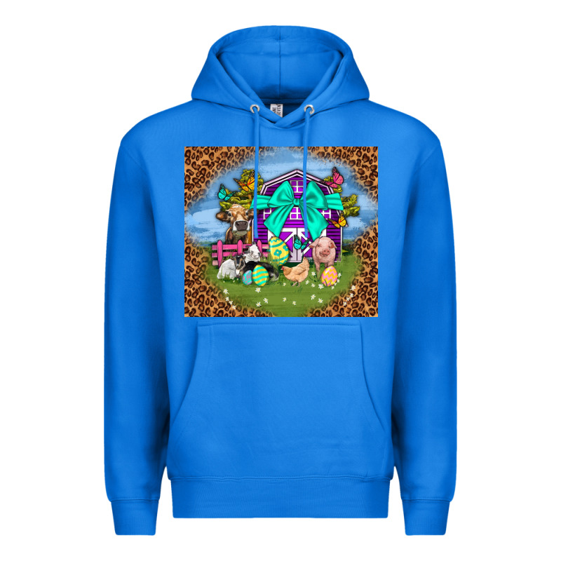 Farm Animal Easter Tumbler Easter Day Premium Hoodie by Neo Western | Teevron