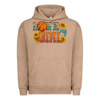Pigment Burro love my girl basketball Urban Hoodie - HRA Design Shop