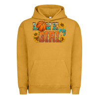 Pigment Peanut Butter love my girl basketball Urban Hoodie - HRA Design Shop