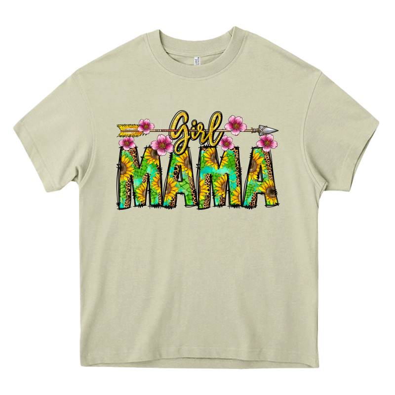 Girl Mama Heavy Core Tee by CowhideDigitalArt | Teevron