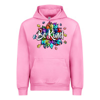 Fuchsia Pink be kind2 Urban Hoodie - SublimationCraftShop