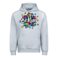 Heather Grey be kind2 Urban Hoodie - SublimationCraftShop