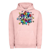Pigment Salmon be kind2 Urban Hoodie - SublimationCraftShop