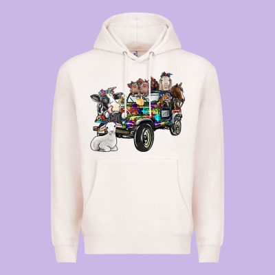 Farm Life Premium Hoodie Designed By Sublimationcraftshop