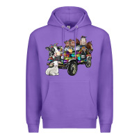 Purple farm life Premium Hoodie - SublimationCraftShop