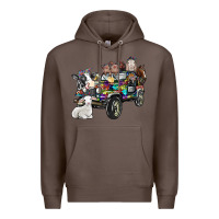 Coffee farm life Premium Hoodie - SublimationCraftShop