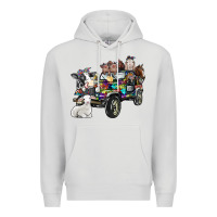 Dove Grey farm life Premium Hoodie - SublimationCraftShop
