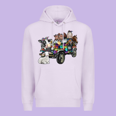 Farm Life Premium Hoodie Designed By Sublimationcraftshop
