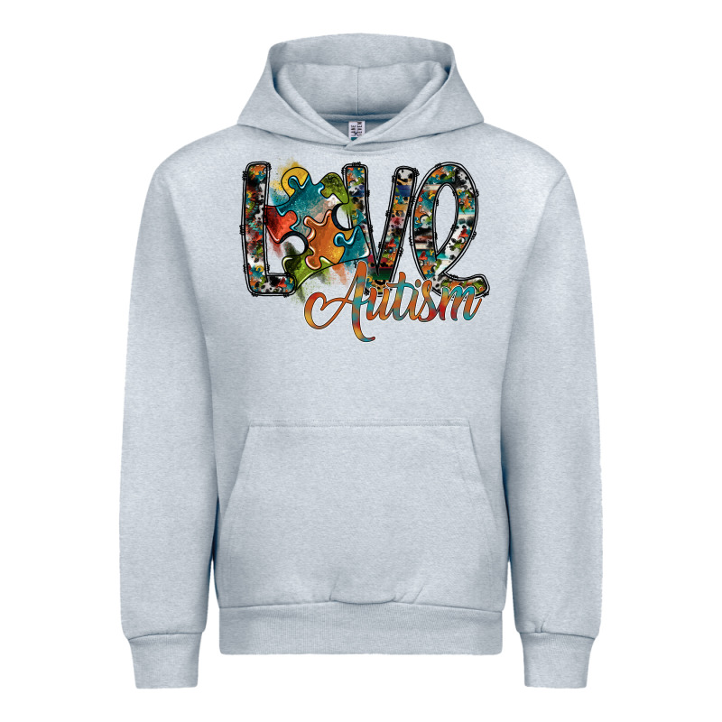 Love Autism Urban Hoodie by SublimationCraftShop | Teevron