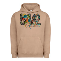 Pigment Burro love autism Urban Hoodie - SublimationCraftShop