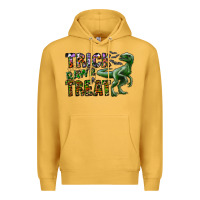 Mustard Trick RAWR Treat Premium Hoodie - CowhideDigitalArt